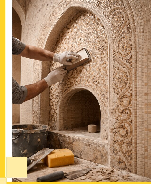 Мозаика для хамама в Клине под ключ от 5123 р. | ЭриданКли